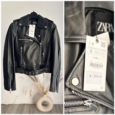 Zara GENUINE Leather Jacket