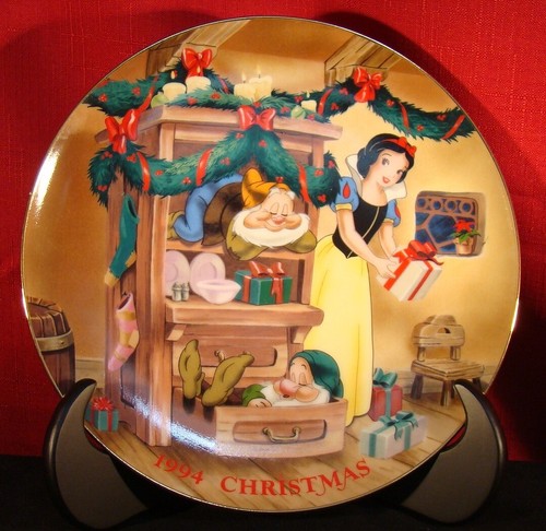 Disney grolier piatto natale - piatto,