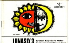 Gossen Lunasix 3 Libretto