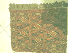 TAPPETO TURCOMANNO ANTICO