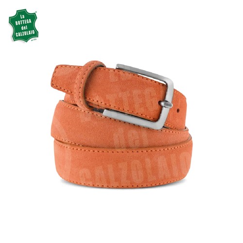 Cintura uomo arancione - cintura, in