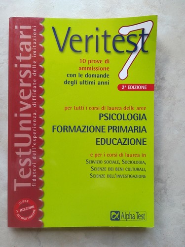Veritest pscicologia - -,