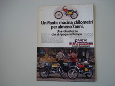 advertising Pubblicità 1978 MOTO FANTIC CABALLERO CASA TX 190 50