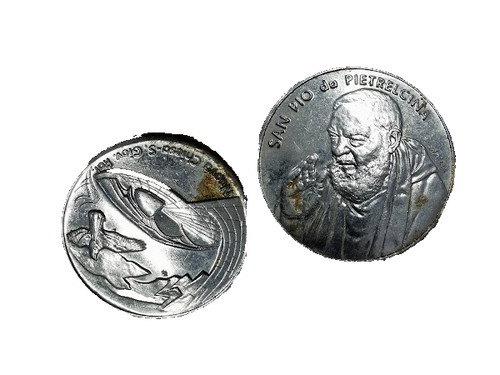 Moneta medaglia padre - moneta, pio