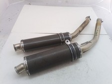 Kawasaki Z 1000 04 06 scarico terminale marmitta exan carbonio