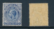 FALKLAND ISLAND, 1912 2,5d blu