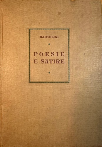 Luigi bartolini poesie e - poesie,