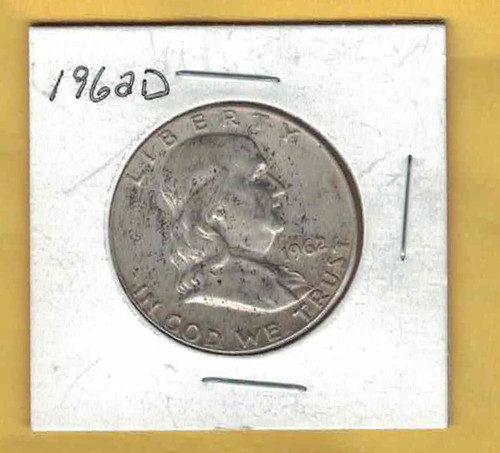 1962 franklin mezzo dollaro - 1962,