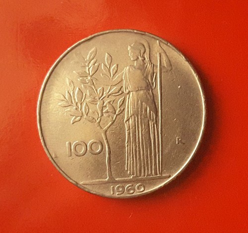 100 lire 1960 errore - 100,