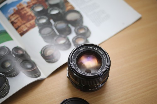 Canon 50mm 4 lens - 50mm, 1.4