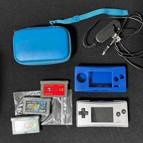 Nintendo game boy micro silver - game,