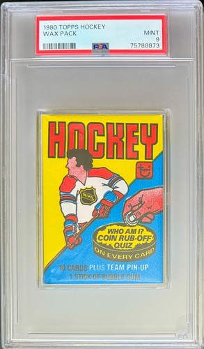 1980 topps hockey - hockey, pack