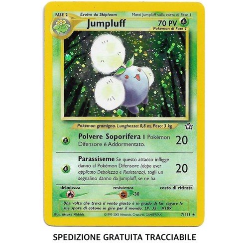 111 jumpluff carta pokemon - jumpluff,