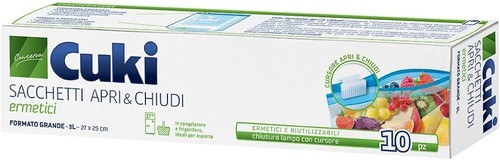 Cuki sacchetti apri chiudi - e,
