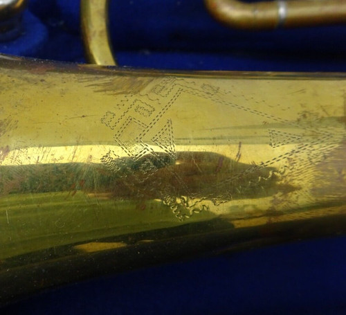 Antica tromba flicorno - cm, 43
