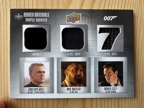 James bond costume relic - james, card