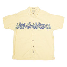 Camicia Hawaiana Gialla A