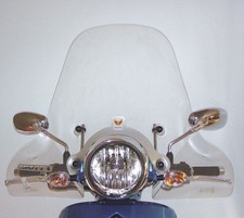 PARABREZZA ISOTTA SC4071 PER PIAGGIO CARNABY CRUISER 300 COMPLETO DI ATTACCHI