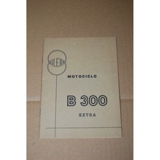 RIPRODUZIONE LIBRETTO USO MANUTENZIONE GILERA MOTOCICLO B300 EXTRA