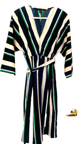 Abito con cintura scollo - , a