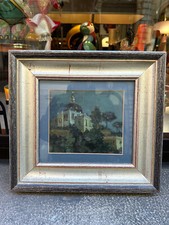 ANGELA CARUGATI vecchio quadro Firenze Napoli