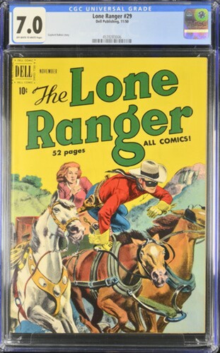 The lone ranger cgc - ranger,