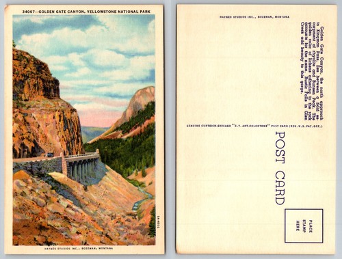 Cartolina golden gate canyon - cartolina,
