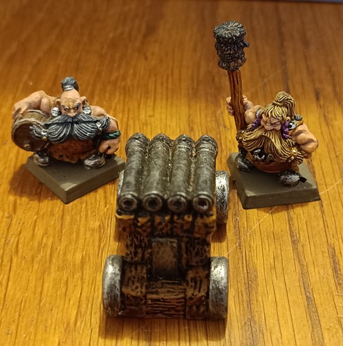 Warhammer dwarf cannon metal - cannon,