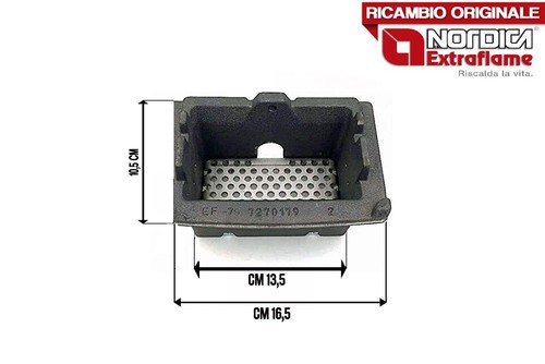 Braciere ricambio stufa - ricambio,