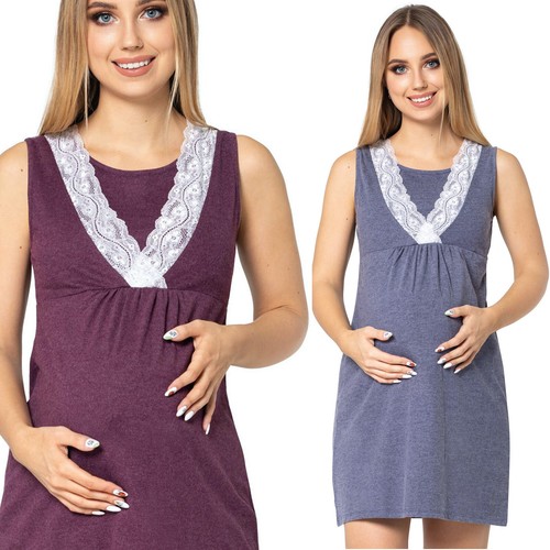 Camicia notte senza maniche - da,