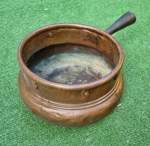 Antico pentolino bollitore - , in