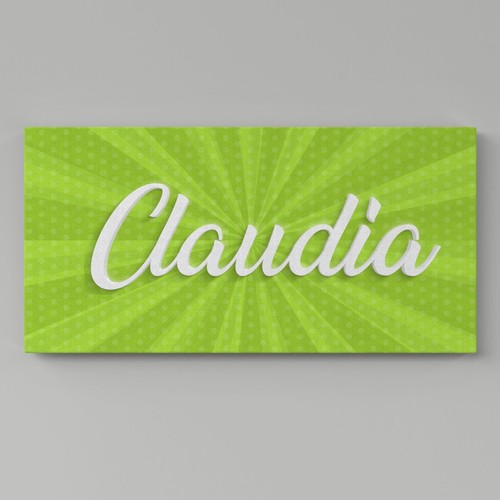 Quadro personalizzato con nome - quadro,