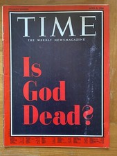 Time Magazine 1966 Is God