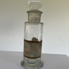 Antico Contenitore In Vetro