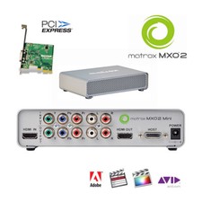 Matrox MXO2 Mini I/O-Box per desktop HDMI 8 canali audio, analogico YC e molto altro