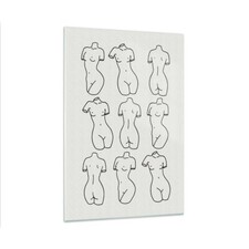 Quadro su Vetro 70x100cm Corpo