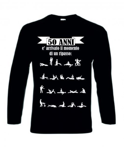 Shirt manica lunga bianca - t-shirt,