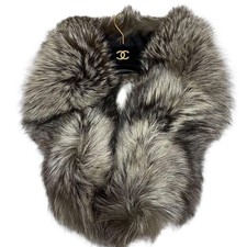 Scialle in pelliccia di volpe