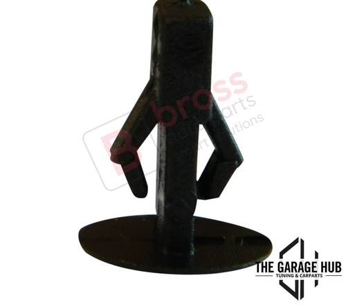 Clip fissaggio nere - 10,