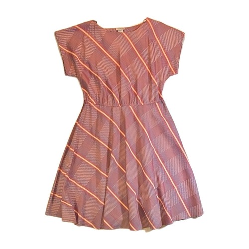 Vintage burgundy plaid lucky - burgundy,