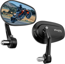 Specchietti Manubrio Moto 22 Mm E57 Omologati Moto End Bar Specchietti per Manub