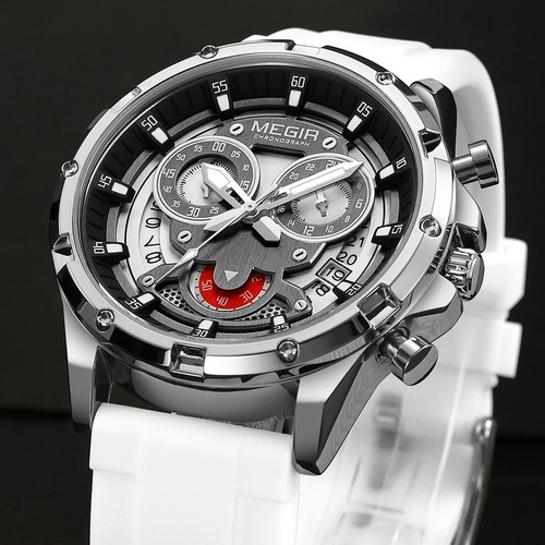 44mm megir quarzo orologio - megir,