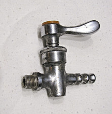 Antique Chrome Lever Lab Gas