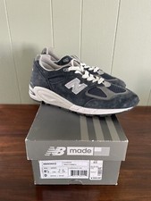 RARO New Balance 990v2 Kith Navy taglia 8,5 M990NV2 Made in USA Concepts 997 998