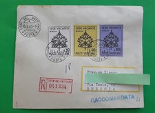 Vatican Stamps Envelope