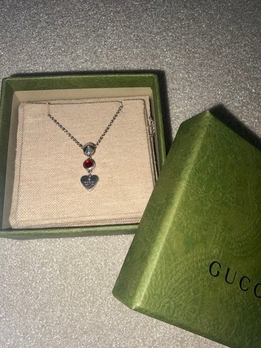 Collana gucci forma cuore - collana,