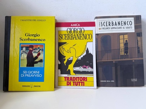 Lotto scerbanenco libri - libri,