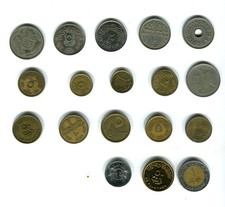 EGITTO - EGIPT - Lotto 18 Monete diverse