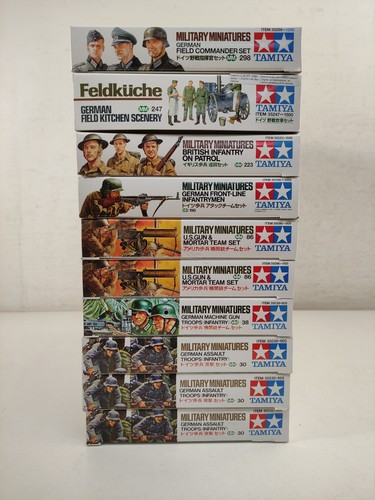 Lotto 10x military - 10x, miniatures