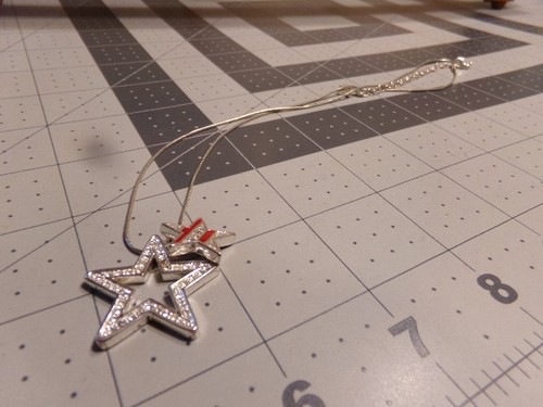 Collana con ciondolo stella